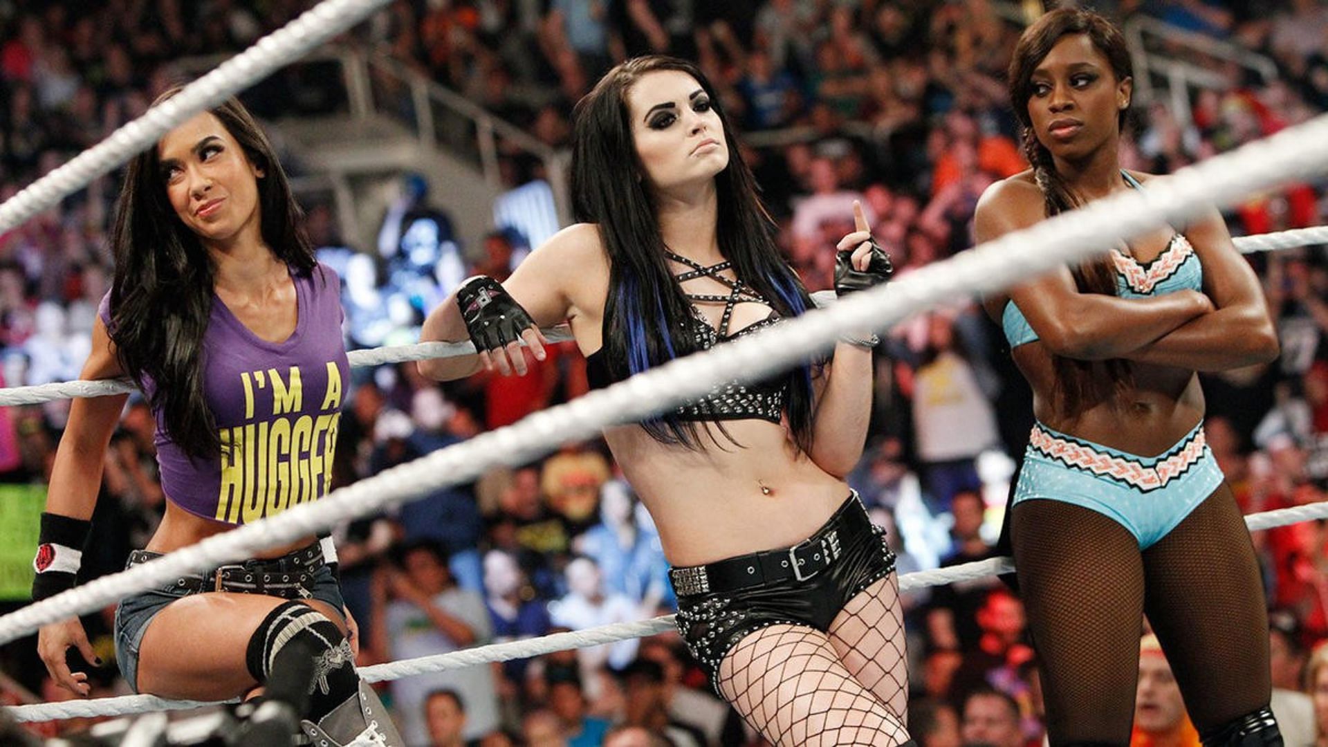 AJ Lee wore The Role Model's merch in one of her WWE matches.